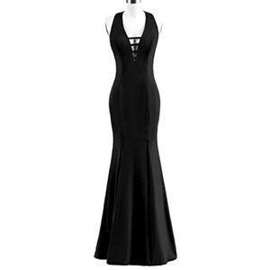 Sexy & Elegant Formal Black Dress